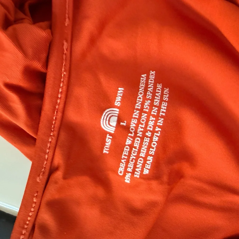 Free People Toast Solid High Cut One Piece Swimsuit - Picture 3 of 4